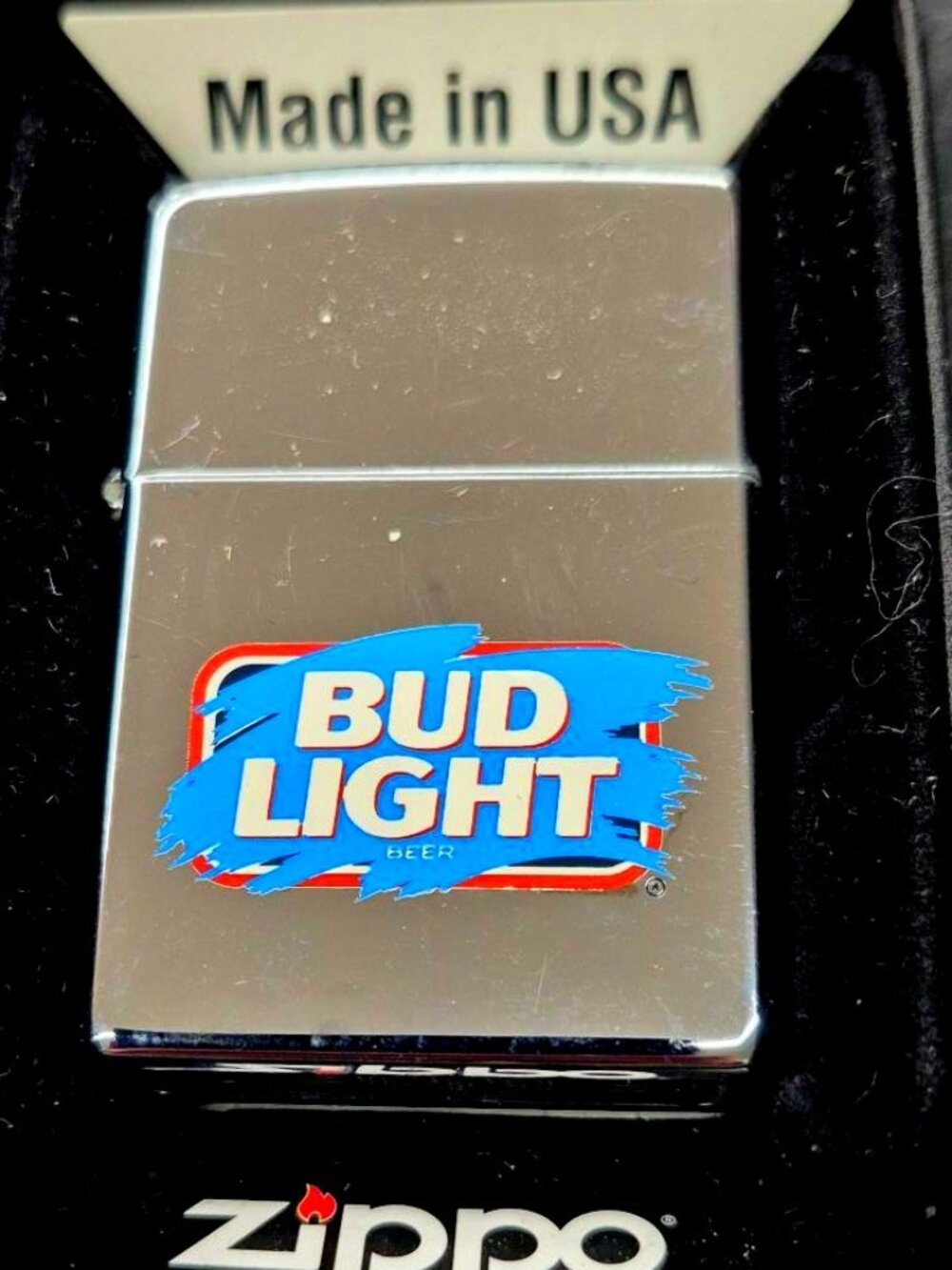Rare Bud Lightm Zippo Lighter